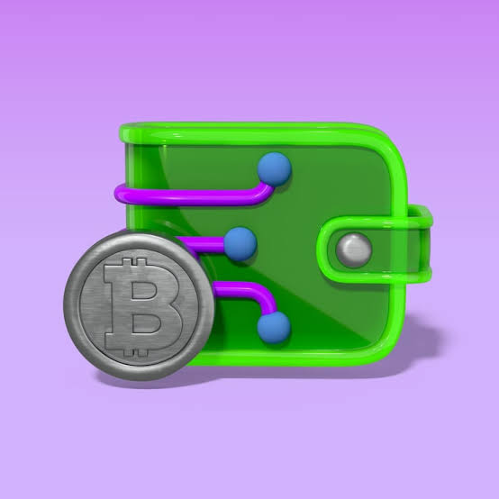 Crypto wallet illustration